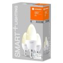 Ledvance SMART+ WiFi Classic Candle Dimmable Warm White 40 5W 2700K E14, 3pcs pack