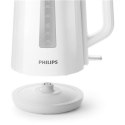 Philips | Czajnik z serii 3000 | HD9318/00 | Elektryczny | 2200 W | 1,7 L | Plastikowy | Podstawa obrotowa 360° | Biały