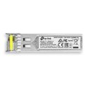 TP-LINK | 1000 Base-BX WDM Bi-Directional SFP Module | TL-SM321A-2 | 9/125 μm SMF (Single-Mode Fiber) | 9/125 μm SMF (Single-Mod