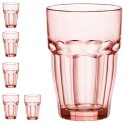 Szklanka wysoka ROCK BAR PEACH 370ml - zestaw 24szt.