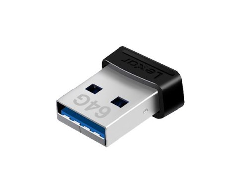 Lexar | Pendrive | JumpDrive S47 | 64 GB | USB 3.1 | Czarny