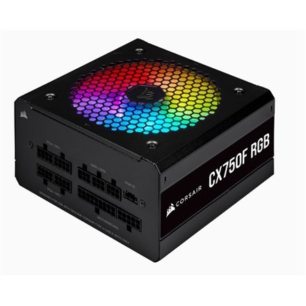 Corsair Fully Modular RGB PSU RM750F 750 W, 80 PLUS BRONZE certified