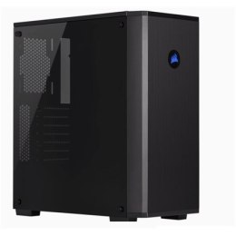 Corsair RGB Computer Case 175R Side window, Black, ATX, Power supply included No