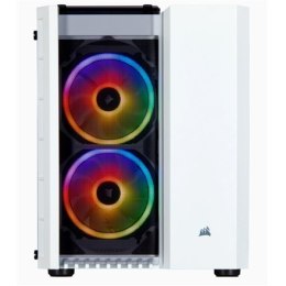 Corsair RGB Computer Case 280X Side window, White, Micro ATX