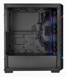 Corsair Airflow Tempered Glass Mid-Tower Smart Case iCUE 220T RGB Side window, Mid-Tower, Black, Power supply included No, Stee