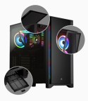 Corsair Tempered Glass Mid-Tower ATX Case 4000D Side window, Mid-Tower, Black, Power supply included No, Steel, Tempered Glass