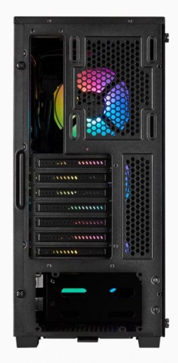 Corsair Tempered Glass Mid-Tower Smart Case iCUE 220T RGB Side window, Mid-Tower, Black, Power supply included No, Steel, Tempe