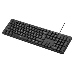 Acme KS06 Wired, Keyboard layout LT/EN/RU, USB, Black, No, Wireless connection No, Numeric keypad