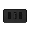 Acme Wall charger CH206 3 x USB Type-A, Black, DC 5 V, 3.4 A (17 W)