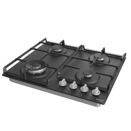 Gorenje | GW641EXB | Hob | Gas | Number of burners/cooking zones 4 | Rotary knobs | Black