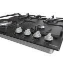 Gorenje | GW641EXB | Hob | Gas | Number of burners/cooking zones 4 | Rotary knobs | Black