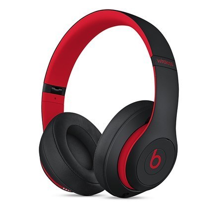 Beats Over-Ear Headphones Studio3 Wireless, Noice canceling, Defiant Black/Red