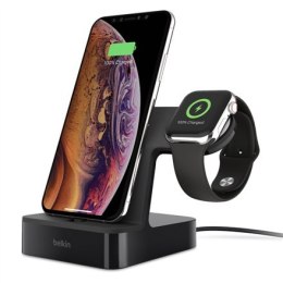 Belkin 2-in-1 iPhone & Apple Watch Charging Dock, Black