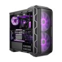 Cooler Master MasterCase H500 Iron Grey, ATX, Micro ATX, Mini ITX, Power supply included No