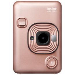 Fujifilm Instax mini LiPlay Blush Gold, 10 cm to ∞, Lithium-ion, 1600