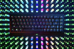 Razer | BlackWidow V3 Mini HyperSpeed | Mechanical Gaming Keyboard | RGB LED light | RU | Wireless | Black | Bluetooth | Green S