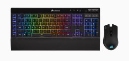 Corsair K57 RGB + Harpoon RGB Wireless Gaming Bundle, Gaming Keyboard, Mouse included, Batteries included, On-Board Memory; Supp