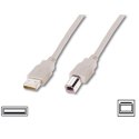 Logilink | Kabel USB | Męski | 4-pinowy USB Typ B | Męski | 4-pinowy USB Typ A | 3 m