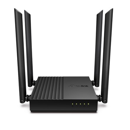 TP-LINK | Router Wi-Fi AC1200 Wireless MU-MIMO | Archer C64 | 802.11ac | 867+400 Mbit/s | Mbit/s | Porty Ethernet LAN (RJ-45) 4