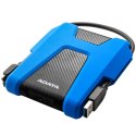 ADATA | External Hard Drive | HD680 | 2000 GB | " | USB 3.2 Gen1 ( compatibilidade descendente com USB 2.0 ) | Black/Blue | 1.Co