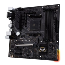 Asus | TUF GAMING A520M-PLUS | Rodzina procesorów AMD | Gniazdo procesora AM4 | DDR4 | Gniazda pamięci 4 | Obsługiwane interfejs