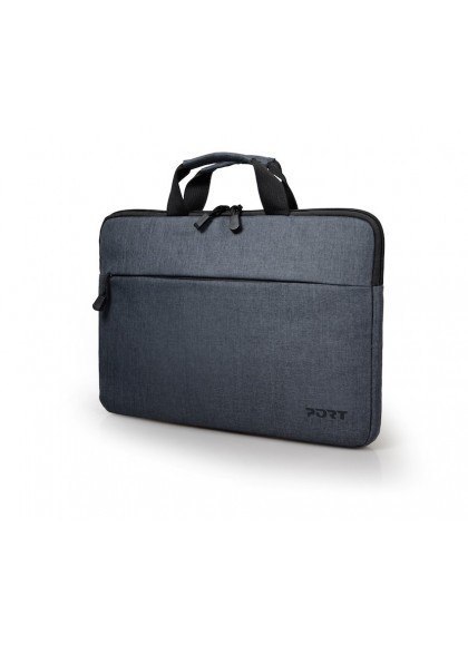 PORT DESIGNS | Fits up to size 13.3 " | Belize | Toploading laptop case | Black | Shoulder strap