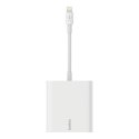 Belkin Ethernet + Power Adapter with Lightning Connector White