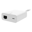 Belkin Ethernet + Power Adapter with Lightning Connector White