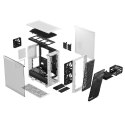 Fractal Design | Meshify 2 Compact Clear Tempered Glass | White | Power supply included | ATX