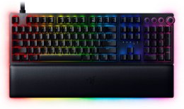 Razer | Huntsman V2 Optical Gaming Keyboard | Klawiatura dla graczy | Podświetlenie LED RGB | US | Przewodowa | Czarna | Klawiat