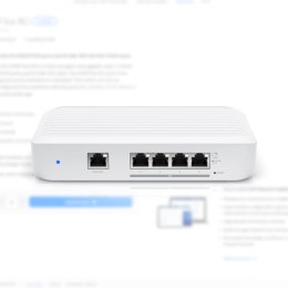 Ubiquiti | USW-Flex-XG | Switch Flex XG | 1x10/100/1000 Mbps + 4x100/1,000/2,500/5,000/10,000 Mbps Mbit/s | Ethernet LAN (RJ-45)