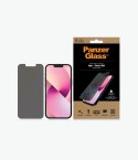 PanzerGlass | Ochraniacz ekranu - szkło - z filtrem prywatności | Apple iPhone 13 mini | Szkło hartowane | Przezroczysty