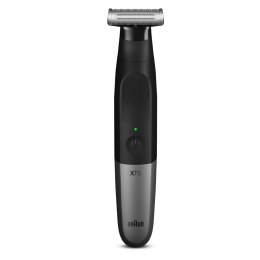 Braun Beard trimmer XT5100 Operating time (max) 50 min, Built-in rechargeable battery, Black/Silver, Cordless or corded