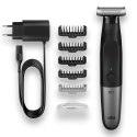 Braun Beard trimmer XT5100 Operating time (max) 50 min, Built-in rechargeable battery, Black/Silver, Cordless or corded