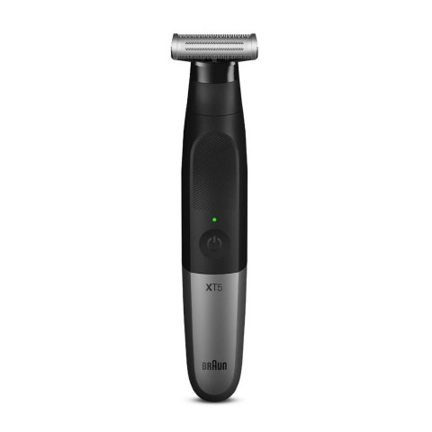 Braun Beard trimmer XT5200 Operating time (max) 50 min, Built-in rechargeable battery, Black/Silver, Cordless or corded