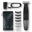 Braun Beard trimmer XT5200 Operating time (max) 50 min, Built-in rechargeable battery, Black/Silver, Cordless or corded