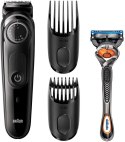 Braun Beard Trimmer BT3242 Cordless, Operating time (max) 80 min, Number of length steps 39, Number of shaver heads/blades 1, Bl