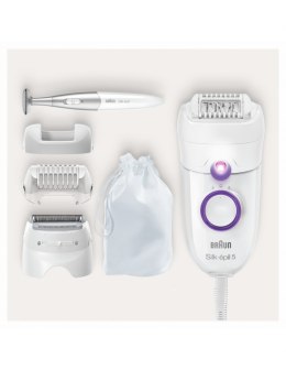 Braun Epilator SE5825P Silk-epil White, Corded