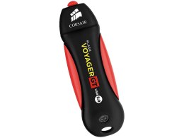 Corsair Flash Drive Voyager GT 64 GB, USB 3.0, Black/Red