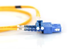 Digitus | Patch cable | Fibre optic | Male | SC single-mode | Male | LC single-mode | Yellow | 3 m