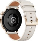 Huawei Watch GT | 3 | Smart watch | Stainless steel | 42 mm | Gold | White | Dustproof | Waterproof