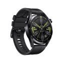 Huawei GT 3 (46 mm) 1.43", Smart watch, GPS (satellite), AMOLED, Touchscreen, Heart rate monitor, Waterproof, Bluetooth, Black