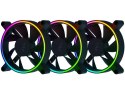 Razer | Kunai Chroma RGB 120mm LED | PWM Performance Fan - 3 Pack | Hydraulic