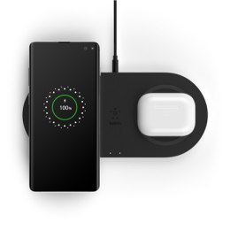 Belkin Dual Wireless Charging Pad with PSU WIZ002vfBK Black