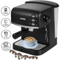 Mesko Espresso coffee machine MS 4409 Pump pressure 15 bar, Built-in milk frother, Semi Automatic, 850 W, Black