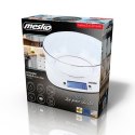 Mesko | Scale with bowl | MS 3165 | Maximum weight (capacity) 5 kg | Graduation 1 g | Display type LCD | White