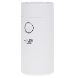 Adler | AD 4446ws | Coffee Mill | 150 W | Coffee beans capacity 75 g | Number of cups pc(s) | White