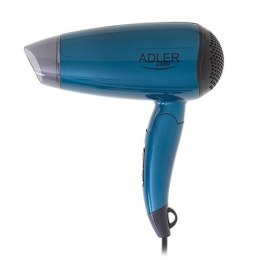 Adler | Hair Dryer | AD 2263 | 1800 W | Number of temperature settings 2 | Blue