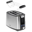 Adler | AD 3214 | Toaster | Power 750 W | Number of slots 2 | Housing material Stainless steel | Silver