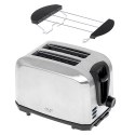 Adler | AD 3222 | Toaster | Power 700 W | Number of slots 2 | Housing material Stainless steel | Silver